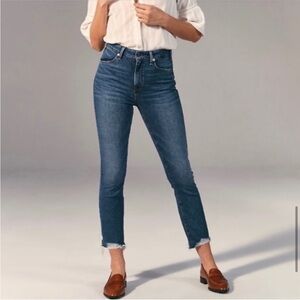 Abercrombie & Fitch high rise jean